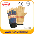 Yellow Pig Grain Leather Industrial Safety Winter Work Gloves (22304)